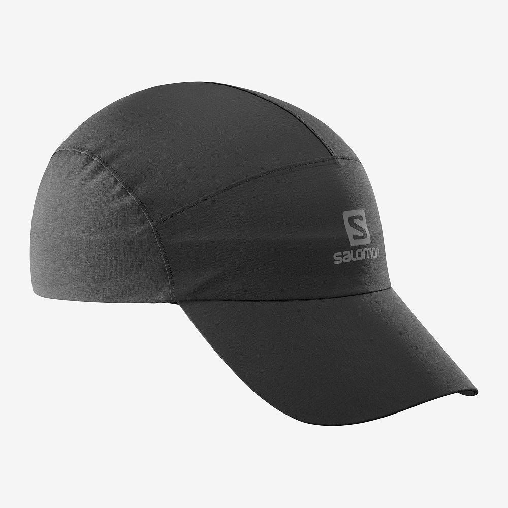 Salomon Singapore Mens Caps - WATERPROOF Black | 43186-VIQY